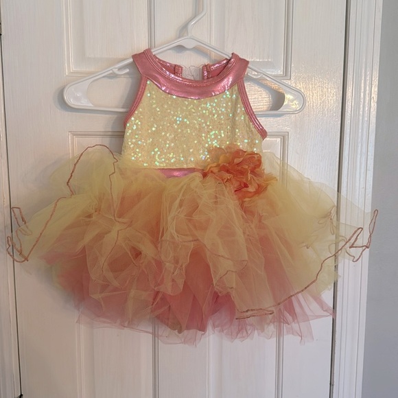 Ballet dance costume outfit and matching barret - Picture 1 of 10